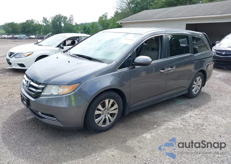 2016 Honda Odyssey Se из США, поврежденный, VIN 5FNRL5H30GB169201